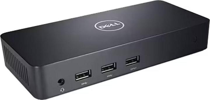 Produktbild Dell USB 3.0 Ultra HD Triple Video Dock D3100 includes power cable. For UK,EU,US. (USB-A)