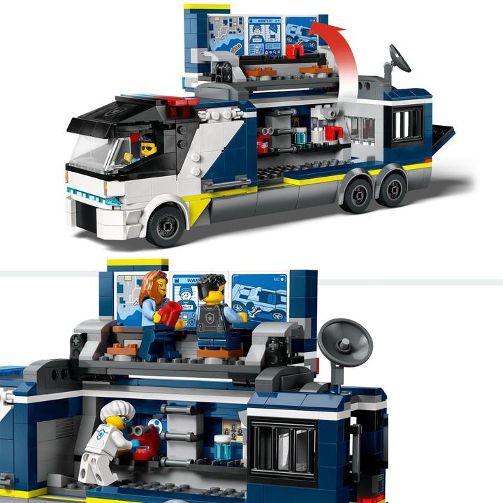Image du produit LEGO 60418 Camion de police avec laboratoire (60418, LEGO City)