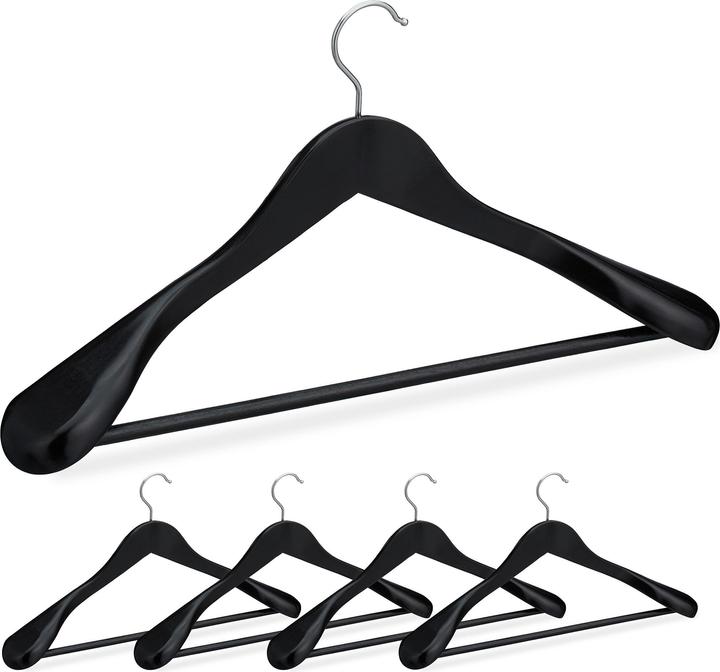 Image du produit Relaxdays Cintres costume épaules larges set 5 (5 x)