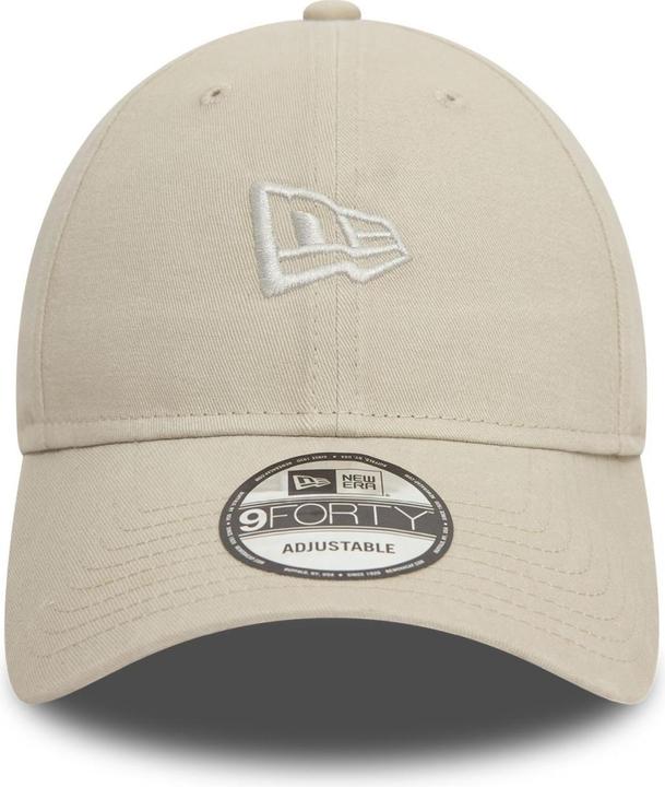 Produktbild New Era 9Forty Strapback Cap - NE BRAND FLAG stone beige
