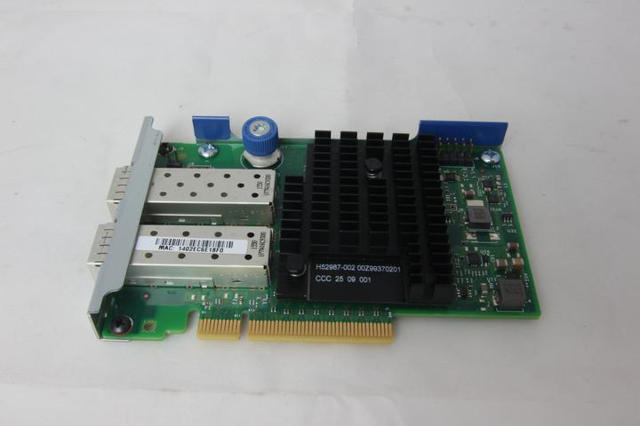 Actual product image HPE 562SFP+, PCIe, 2-port SFP+, 10Gb (PCI Express 3.0 x8)
