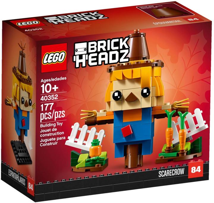 Actual product image LEGO Brickheadz Thanksgiving Scarecrow 40352 (40352, LEGO Brickheadz)
