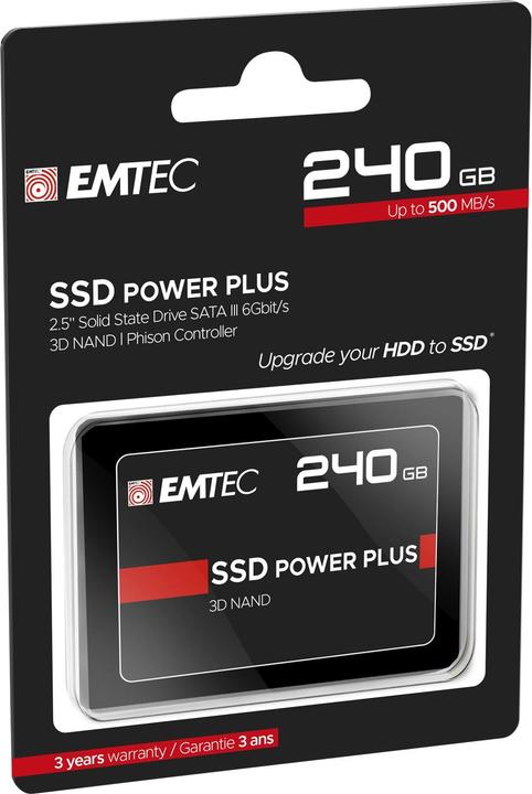 Actual product image Emtec X150 Power Plus (240 GB, 2.5")