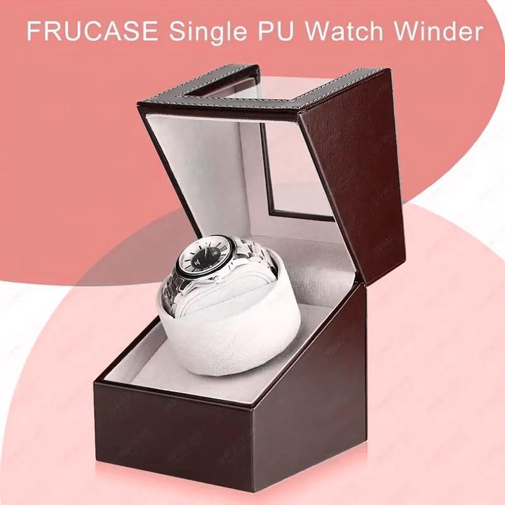 Actual product image Cbx Automatischer Uhrenbeweger für 1 Uhr Braun (1 x)