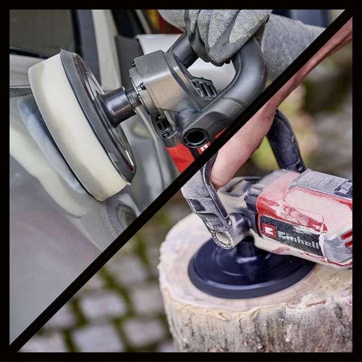 Actual product image Einhell Einh Accu Polijst/Schuurmachine 150mm (2093250) (1100 W)