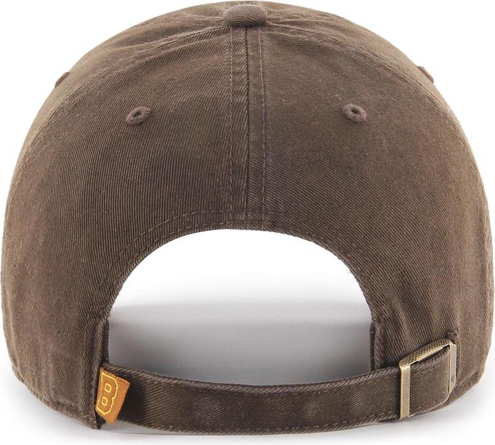 Actual product image 47 Brand Relaxed Fit Cap - CLEAN UP Boston Bruins brun (One size)