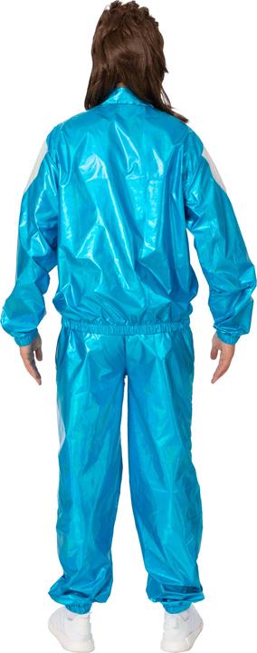 Actual product image Orlob 80's Retro Jogging Suit Vinyl, Turquoise (XXL)