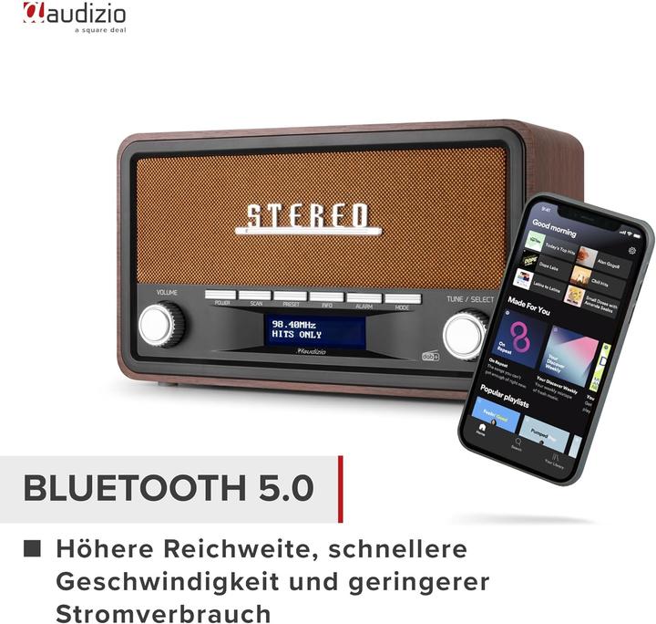 Immagine prodotto Audizio Foggia (FM, DAB, Bluetooth)