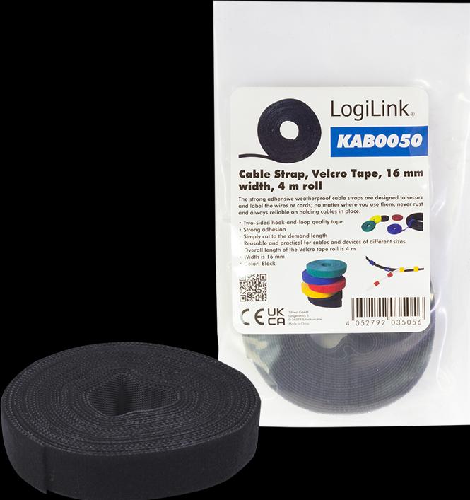 Actual product image LogiLink Velcro tape roll (16 mm)