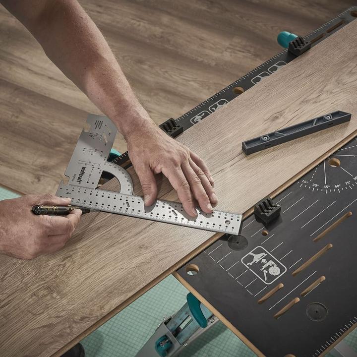 Actual product image wolfcraft wolfcraft 1 Laminat- / Designboden Einpass Set (Laying set)