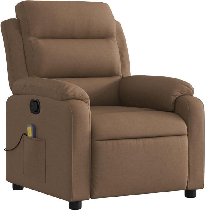 Actual product image VidaXL Fabric massage chair