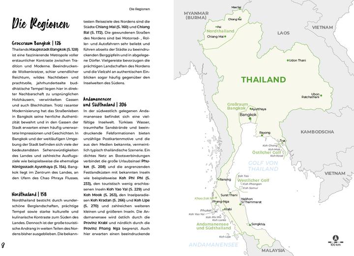 Valeurs nutritives et ingrédients Reiserouten durch Thailand: Reiseplanung, Highlights, Inspirationen (Allemand, Vanessa Mosch, Nils Alexander Kemna, 2024)