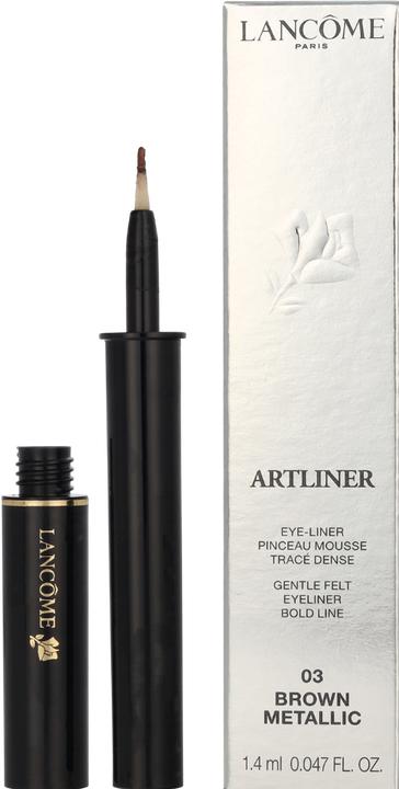 Actual product image Lancôme Artliner (brown metallic)