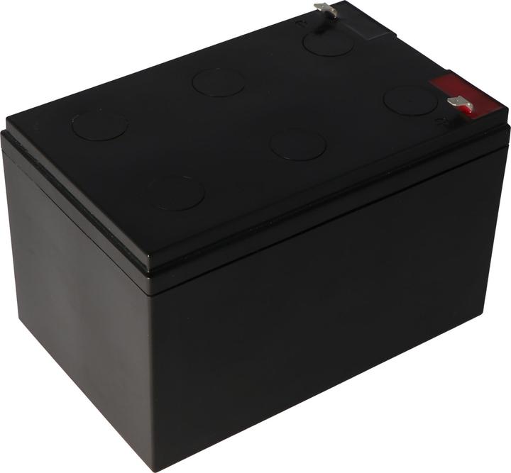 Actual product image Panasonic Battery LC-RA1212PG, plug-in contacts 4.8mm (12 V, 12 Ah)