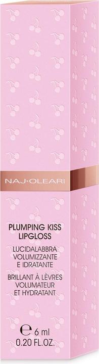 Actual product image Naj Oleari Plumping Kiss 09 Raspberry Red 6ml (09)