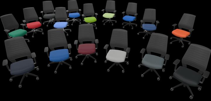 Image du produit Dauphin Siège pivotant de bureau X-Code