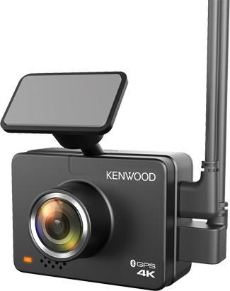 Productafbeelding Kenwood DRV-A610W 4K UHD DashCam 12/24V/App/ 64GB microSD (Ingebouwd display, WiFi, Nachtzicht, GPS-ontvanger, Versnellingssensor, Ingebouwde microfoon)