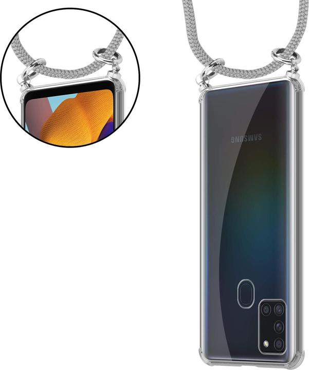 Produktbild Cadorabo TPU Handy Kette SILBER Cover