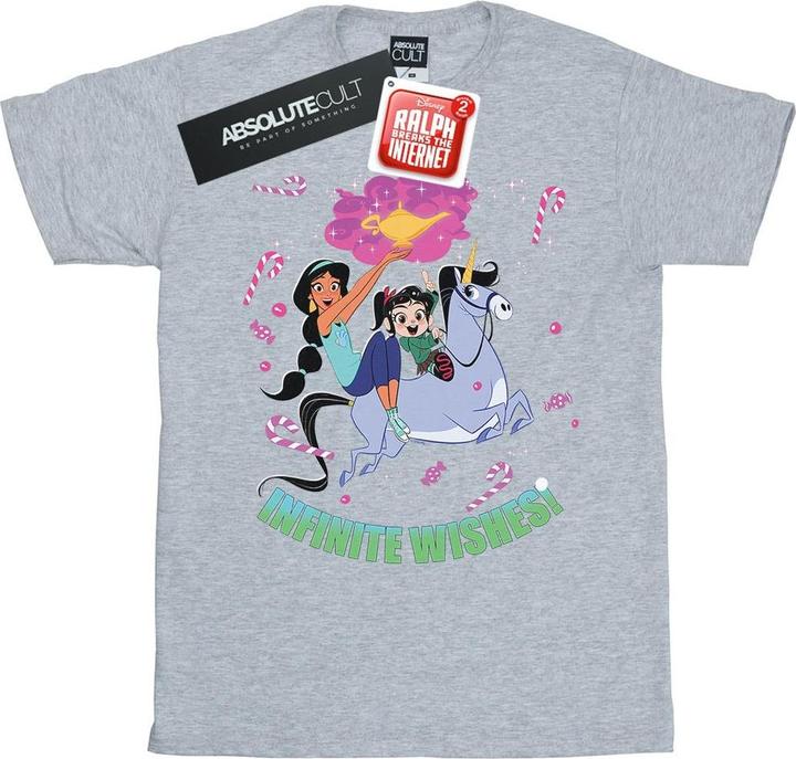 Disney Wreck It Ralph Jasmine And Vanellope TShirt (XL)