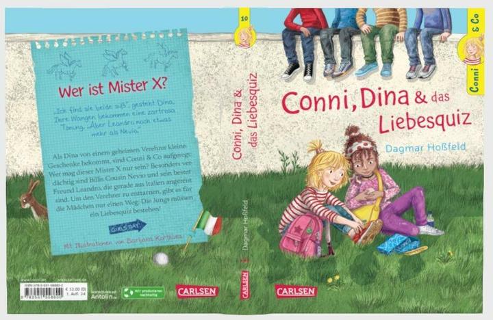 Produktbild Conni & Co 10: Conni, Dina und das Liebesquiz (Dagmar Hossfeld, Barbara Korthues, Deutsch)