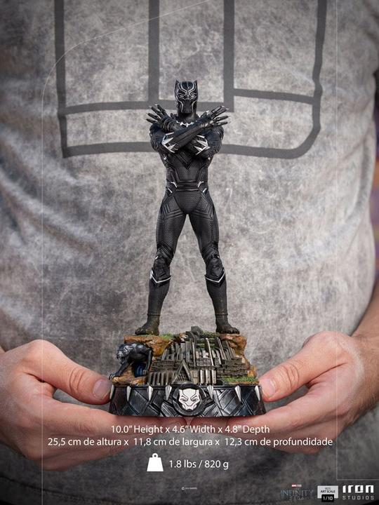 Image du produit Iron Studios MARVEL - Black Panther Deluxe- Statuette 1/10 Art Scale - 25.5cm