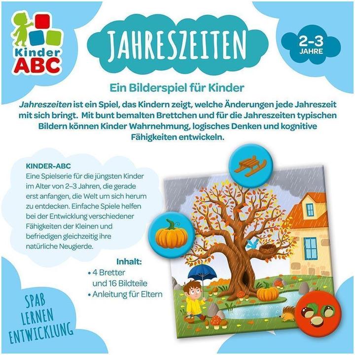 Produktbild Magni Jahreszeiten (Kinderspiel): Spass - Lernen - Entwicklung. EIN Lernspiel (Deutsch)