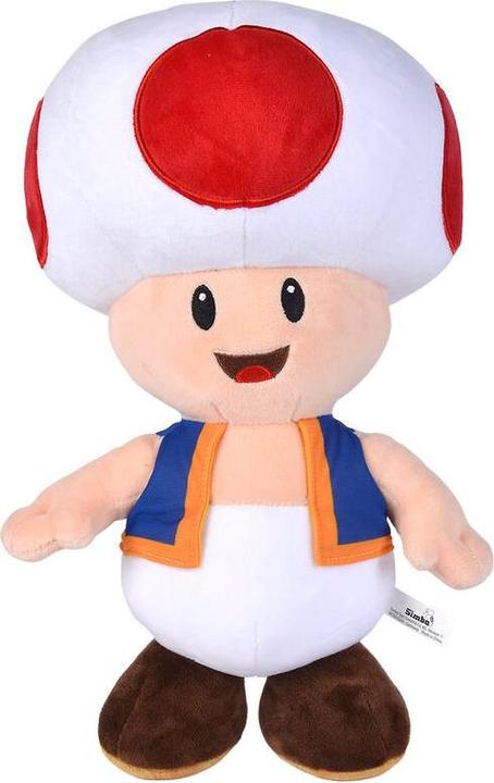 Image du produit Simba Super Mario : Toad 50 cm en peluche (20 cm)