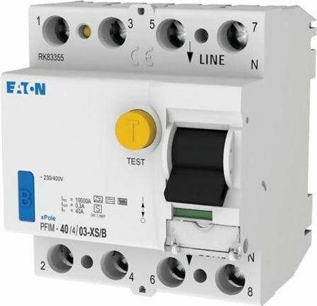 Eaton RCD, all-current sensitive, 40 A, 4p, 300307