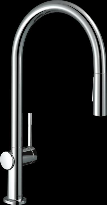 hansgrohe HG Mitigeur monocommandé pour évier 210 TALIS M Douchette extractible chromé