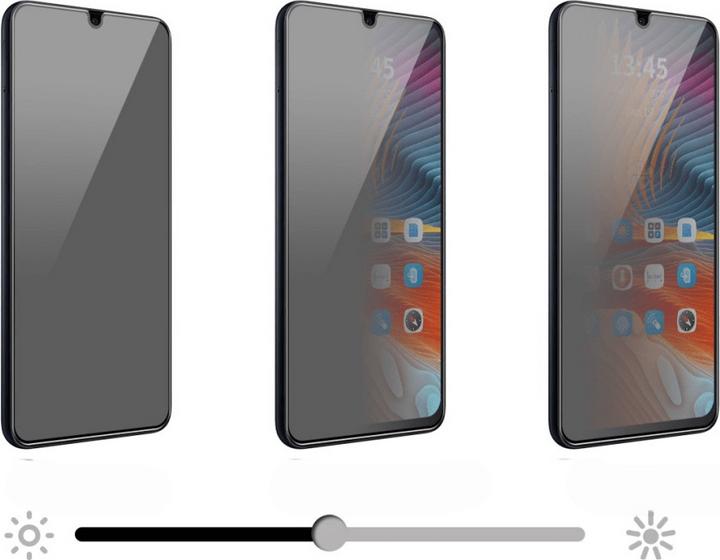 Actual product image Cover-Discount Xiaomi Redmi 14C / Poco C75 - Panzerglas Display Privacy Anti-Spy (Xiaomi Poco C75, Xiaomi Redmi 14C)