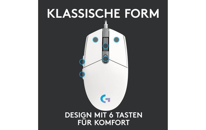 Image du produit Logitech G G203 Lightsync (Filaire)