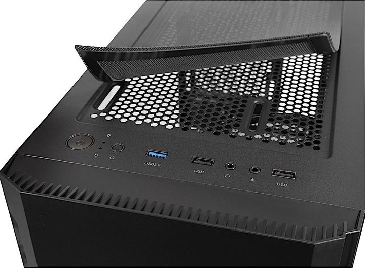 Produktbild Intertech Inter-Tech Gaming-Geh? Verwenden Sie SM-007 ENFORCER, gehärtetes Glas (mATX, Mini-ITX)