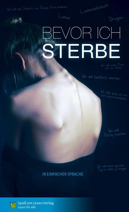 Produktbild Bevor ich sterbe (Deutsch, Wirtz Isabel, Downham Jenny, 2016)