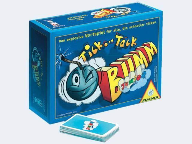 Actual product image Piatnik Tick Tack Boom Junior (German)