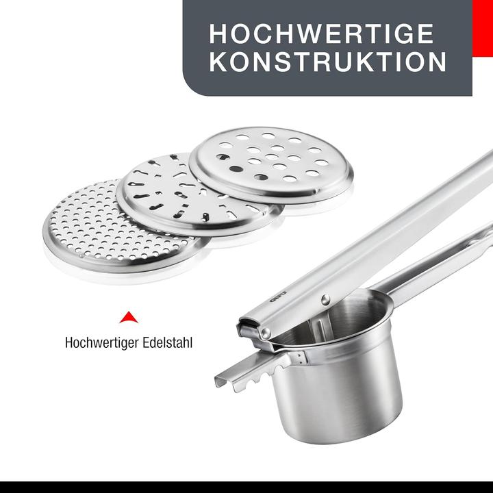 Produktbild GEFU 89440 Kartoffel-, Saft- und Spätzlepresse