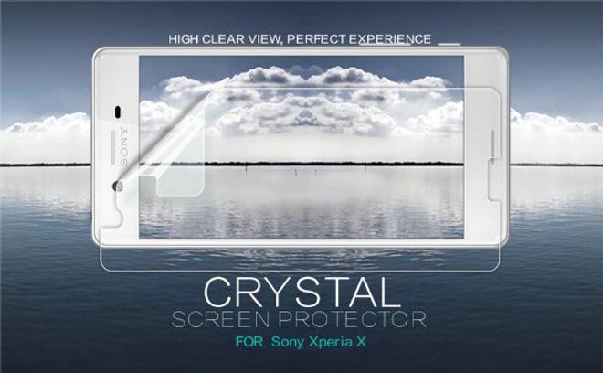 Actual product image Nillkin Super Clear (1 Piece, Sony Xperia X)