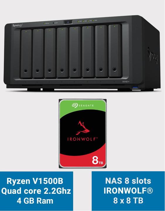 Productafbeelding Synology RS4021xs+ (0 TB)