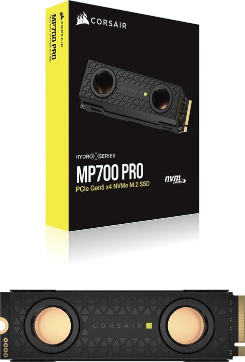 Produktbild Corsair MP700 PRO Hydro X Series (2000 GB, M.2 2280)