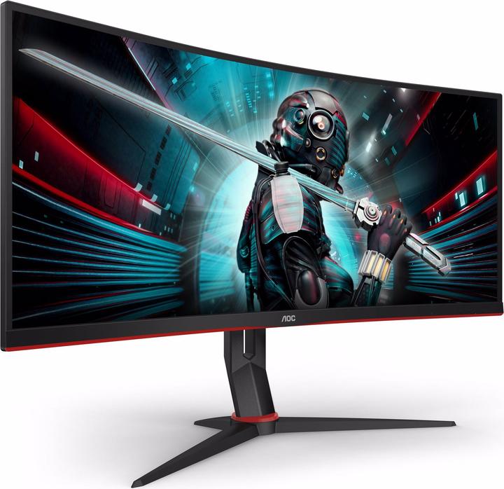 Actual product image AOC CU34G2X/BK (3440 x 1440 pixels, 34")