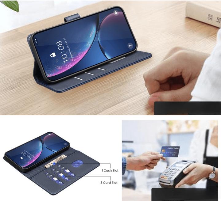 Image du produit Binfen Color Google Pixel 9a - BINFEN Leder Etui Hülle mit RFID Blocker (Google Pixel 9a)