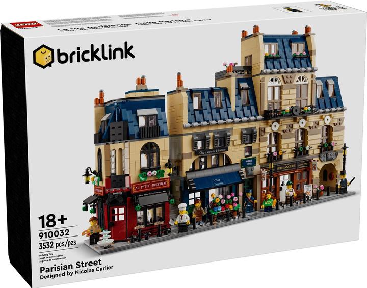 Bricklink Parisian Street Parisian Street - 910032 NEW! Parts 3532x
