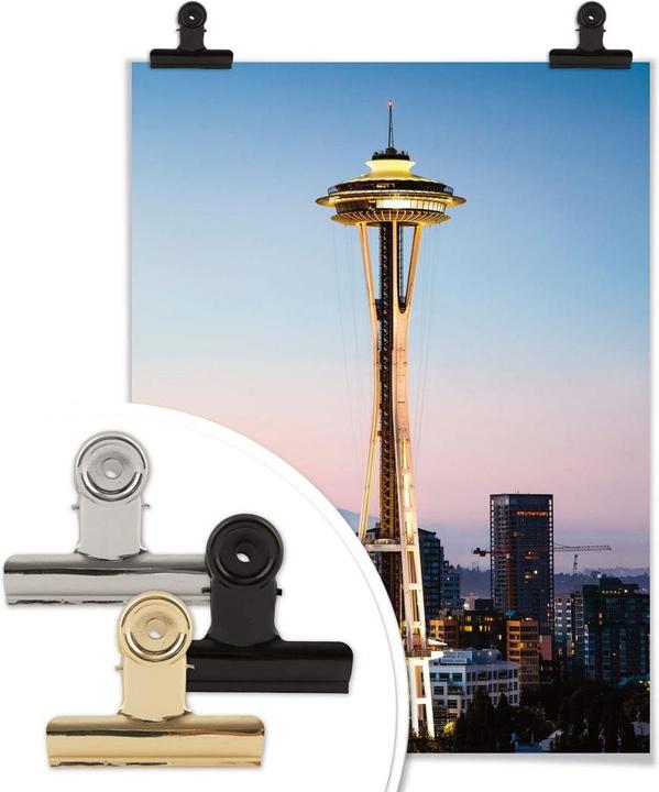 Produktbild Trenddeko Space Needle in Seattle (24 x 30 cm)
