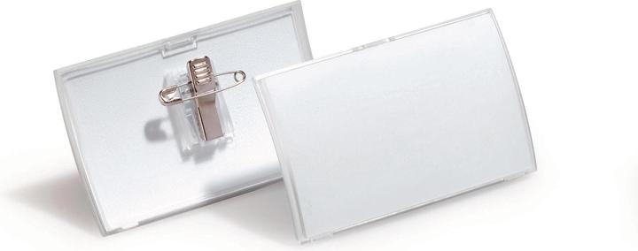 Immagine prodotto Durable Targhetta per nome con clip di combinazione 54x90mm