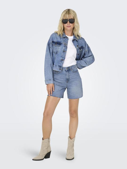 Actual product image Only ONLZITA Hohe Taille Normal geschnitten Jeans-Shorts Jeans-Shorts (XS)