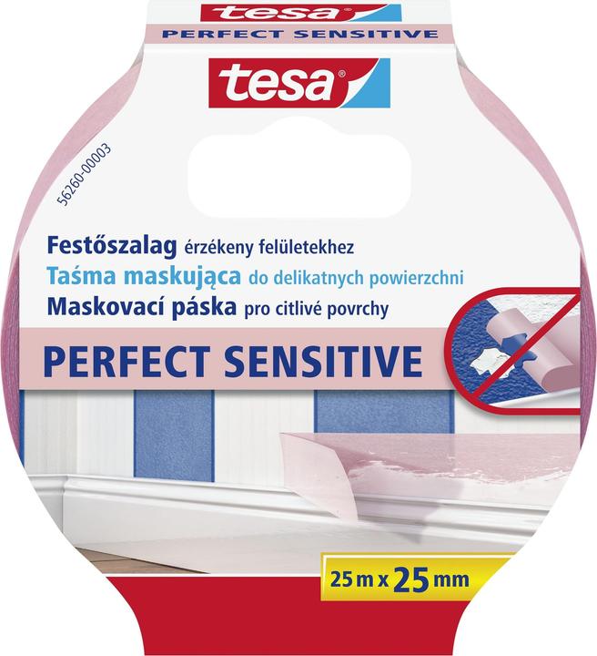 Produktbild tesa Malerkrepp SENSITIVE, Malerband für empfindliche Oberflächen (38 mm)