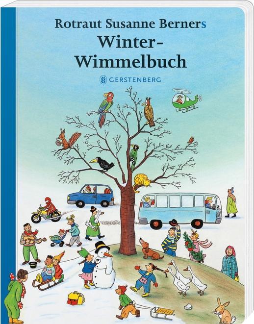 Winter hidden object book (German, Red Lady Susanne Berner, 2018)