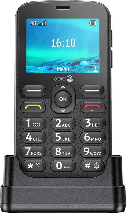 Actual product image Doro 1881 4G - Black (2.40", 4G)