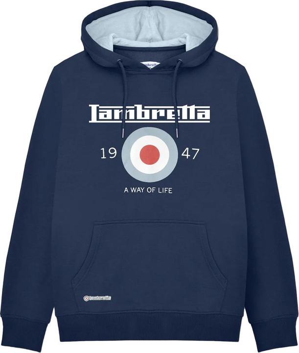 Immagine prodotto Lambretta AW24 Felpa con Cappuccio Obiettivo Uomo (4XL)