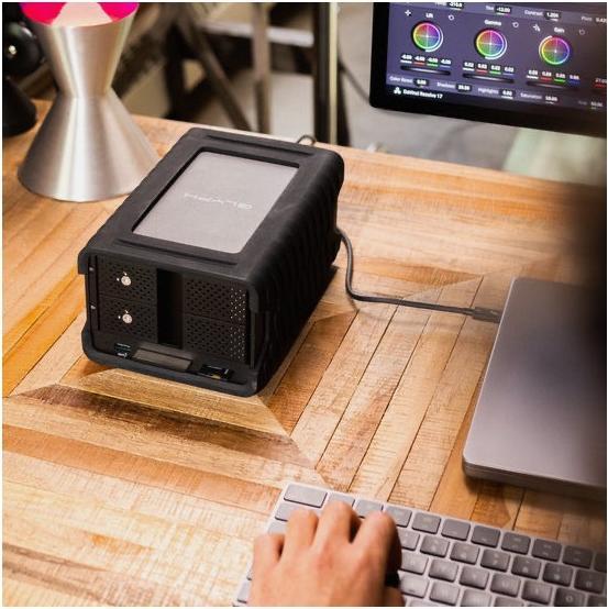 Actual product image Glyph Blackbox PRO RAID 28TB, Enterprise Class, USB-C (3.1, Gen 2) (28 TB)