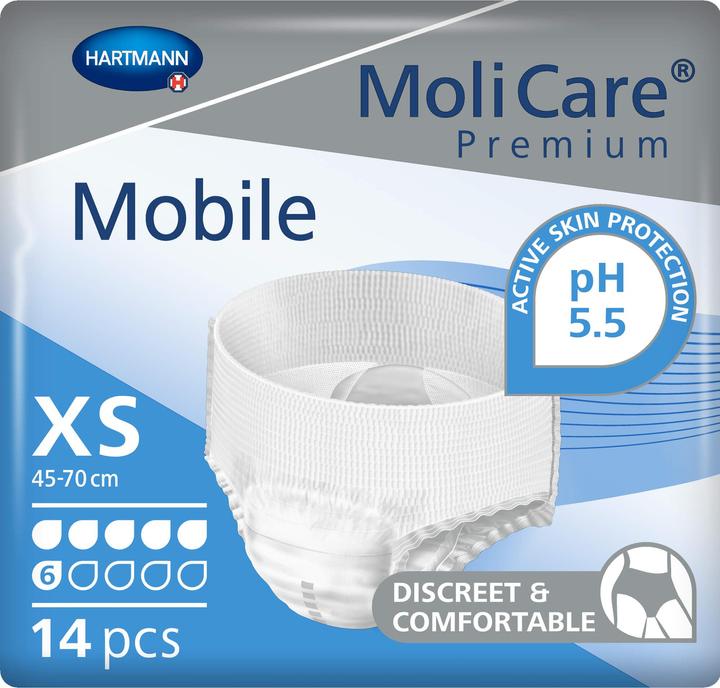 Produktbild MoliCare Mobile 6 (14 x, XS)